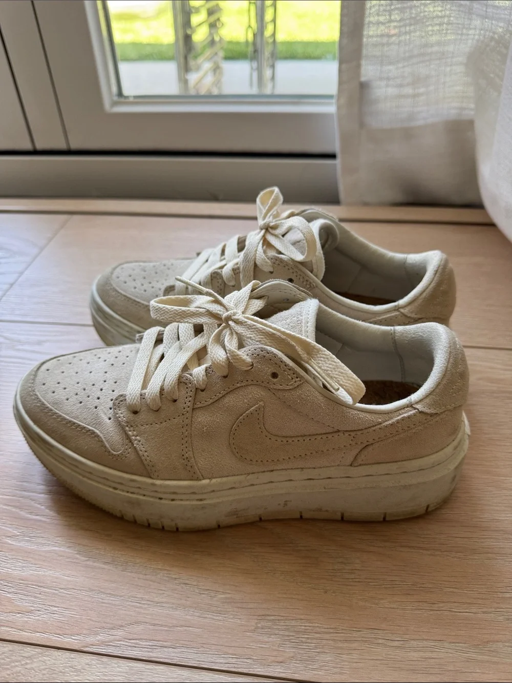 Nike suede upper